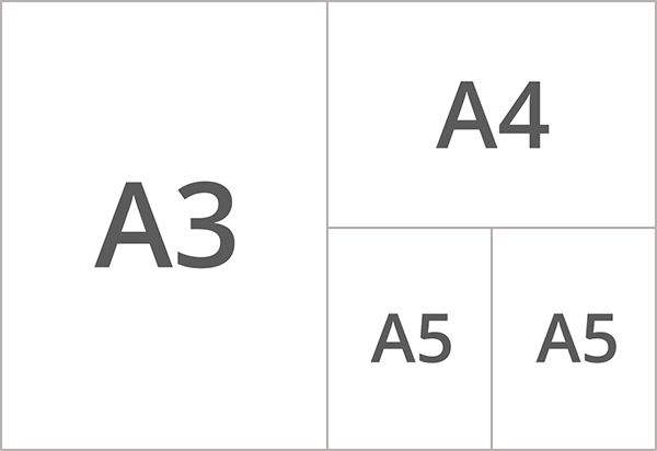 Ҵҹʡչ A4 Ѻ A3 ҧѹҧ